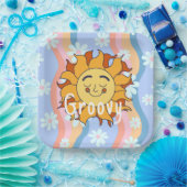 Groovy Summer Papieren Bordje (Feest)