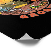 Groovy Summerween voor verfrissende Heat Classic Poster (Hoek)