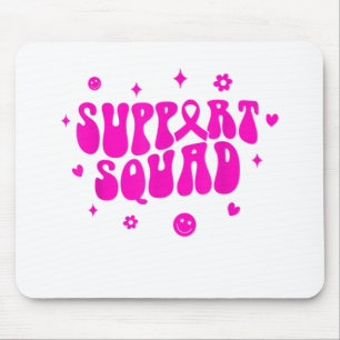 Groovy Support Squad Borstkankerbewustzijn We We Muismat