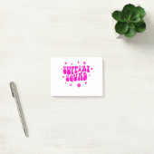 Groovy Support Squad Breast Cancer Bewustheid Wij Post-it® Notes (Kantoor)