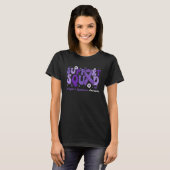 Groovy Support Squad Hodgkin lymfoom bewustzijn T-shirt (Voorkant volledig)