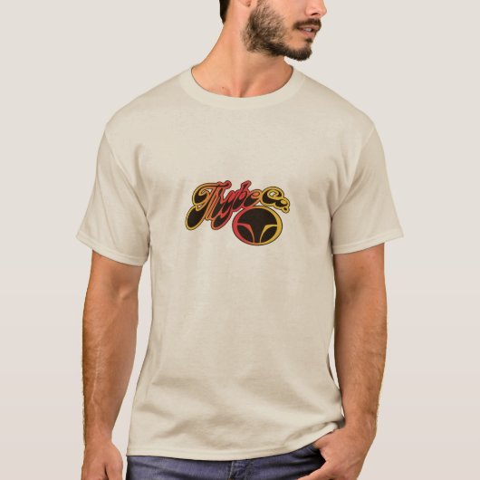 Groovy Surfer Retro Surf Grafisch T-shirt (Voorkant)