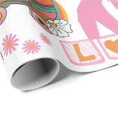 GROOVY SWIFT-STIJL DECORATIE   CADEAUPAPIER (Rol Hoek)