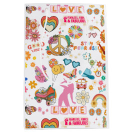 GROOVY SWIFT-STYLE DECOR GIFT BAG MEDIUM CADEAUZAKJE