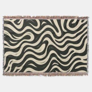 Groovy swirl deken