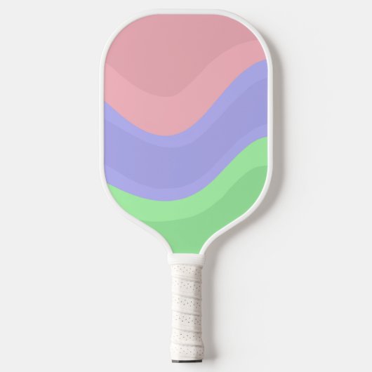 Groovy Swirl Pickleball Paddle (Voorkant)