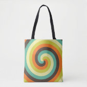 Groovy Swirl Revival Tote Bag (Voorkant)