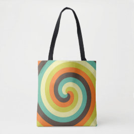 Groovy Swirl Revival Tote Bag