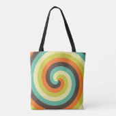 Groovy Swirl Revival Tote Bag (Achterkant)