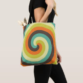 Groovy Swirl Revival Tote Bag (Dichtbij)