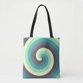 Groovy Swirl Tote Bag