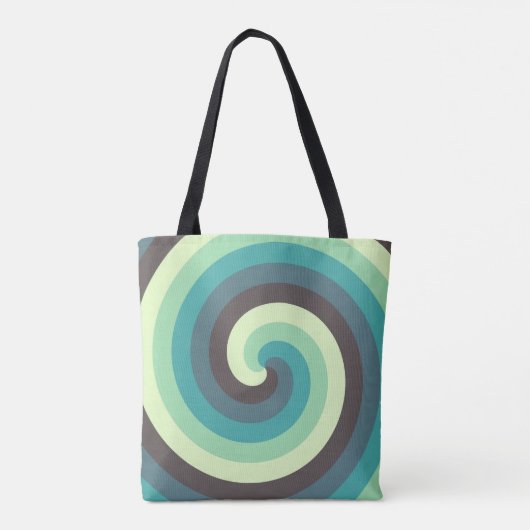 Groovy Swirl Tote Bag (Achterkant)