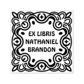 Groovy Swirls Ex Libris Self-Inking Book Stamp Zelfinktende Stempel (Design)