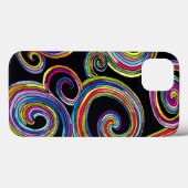 Groovy Swirls ~ iPad air Case (Achterkant (horizontaal))
