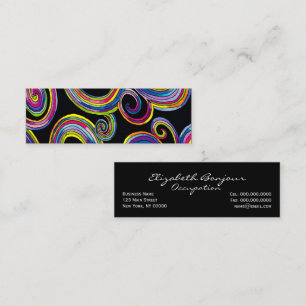 Groovy Swirls ~ Visitekaartje