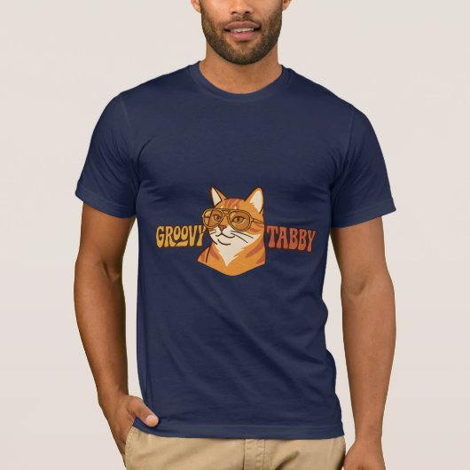 Groovy Tabby T-shirt (Voorkant)