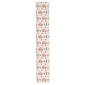 Groovy Table Runner Retro Pastel Holiday Magic Lange Tafelloper (Voorkant)