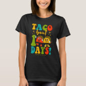Groovy Taco Bout 100 Days Of School Students Teach T-shirt (Voorkant)