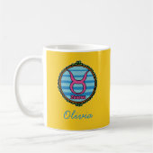 Groovy Taurus Custom Koffiemok (Links)