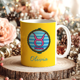 Groovy Taurus Custom Koffiemok