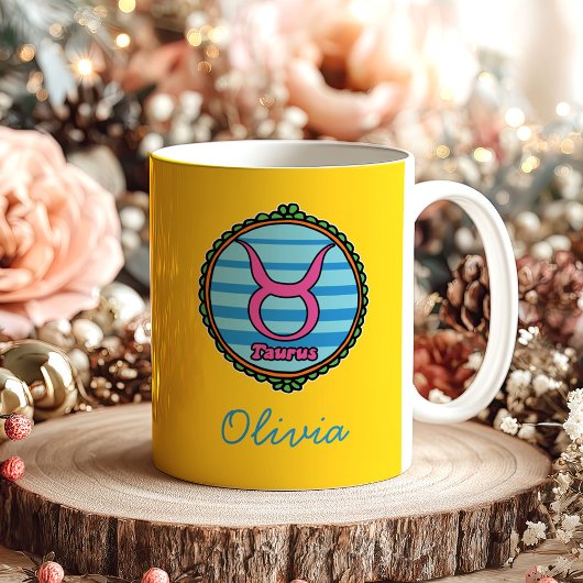 Groovy Taurus Custom Koffiemok