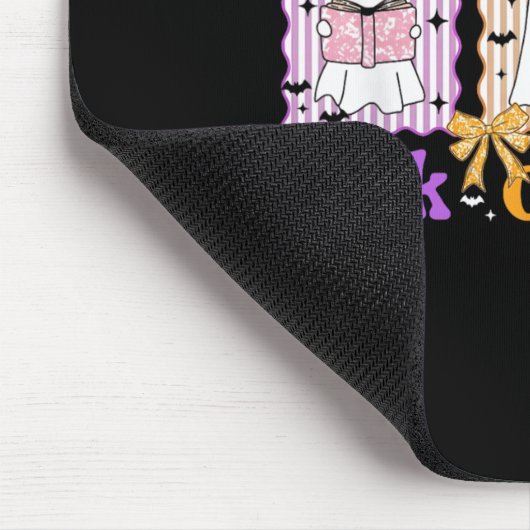 Groovy Teacher Halloween Trick Or Teach Ghost Men  Muismat (Hoek)