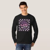 Groovy Teacher Mode Off Last Day Of School Summer  T-shirt (Voorkant volledig)
