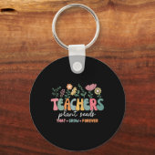 Groovy Teachers Plant zaden die voor altijd terug  Sleutelhanger (Achterkant)