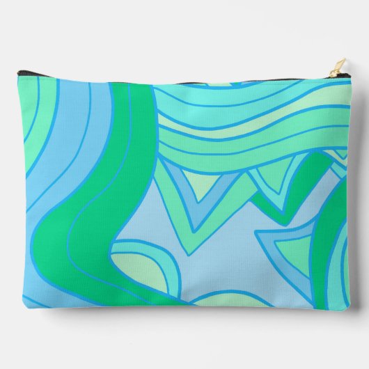 Groovy Teal Etui (Achterkant)