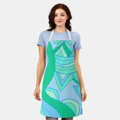 Groovy Teal Schort (Gedragen)