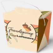 Groovy Thanksgiving Restjes Take Out Box Bedankdoosjes (Achterkant)