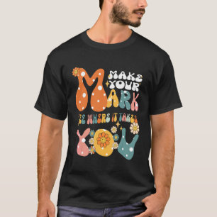 Groovy The Dot Dag Laat Je Merk Zien Waar Het Je N T-shirt
