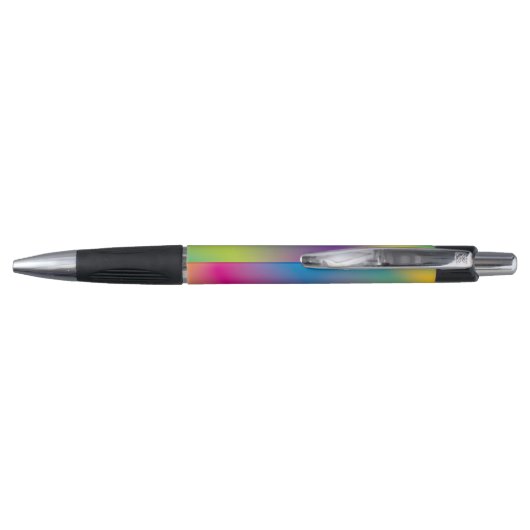 Groovy Tie Dye Aangepaste naam Pen (Achterkant)