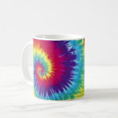 Groovy Tie Dye Hippie Style Mok (Voorkant links)