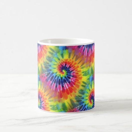 Groovy Tie Dye Hippie Style Mok (Center)