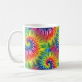 Groovy Tie Dye Hippie Style Mok (Links)