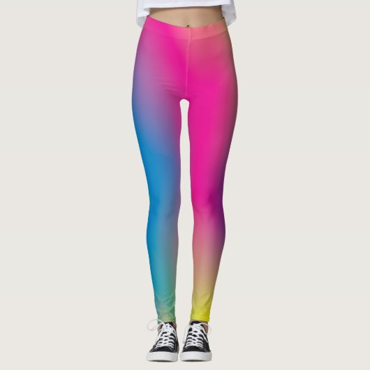Groovy Tie Dye Leggings (Voorkant)