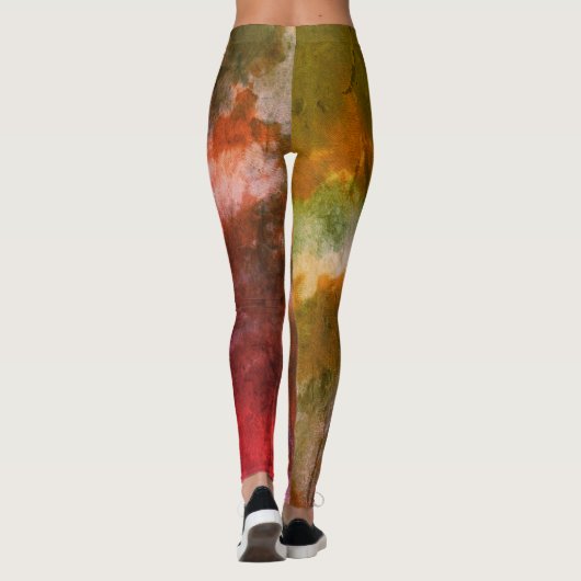Groovy Tie-kleurstof Leggings (Achterkant)