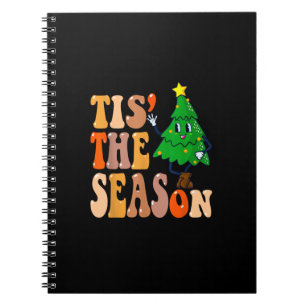 Groovy Tis The Season Kerst Pijnboom Notitieboek