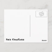 Groovy Tortoise Briefkaart (Achterkant)