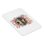 Groovy totale zonsverduistering april 8 2024 sterr magneet (Rechterzijde)