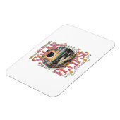 Groovy totale zonsverduistering april 8 2024 sterr magneet (Linkerzijde)