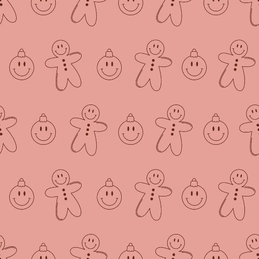 Groovy Towel Set 70s Pastel Christmas Delight Bad Handdoek