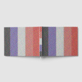 Groovy Trippy Abstract Cupioromantic Pride Flag Gastenboek (Volledig)