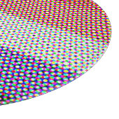 Groovy Trippy Abstract Cupioromantische Pride Vlag Snijplank (Hoek)