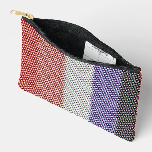 Groovy Trippy Abstract Cupioromantische Pridevlag Etui (Open)