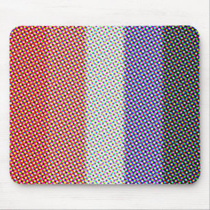 Groovy Trippy Abstract Cupioromantische Pridevlag Muismat