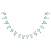 Groovy Trippy Boho Hippie Abstracte Kaleidoscoop Vlaggetjes (Alle)