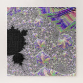 Groovy Trippy Funky Psychedelic Fractal Art Legpuzzel (Horizontaal)