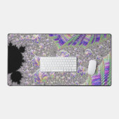 Groovy Trippy Funky Psychedelische Fractale Kunst Bureaumat (Keyboard & Muis)